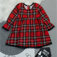 Сукня для дівчинки утепленна